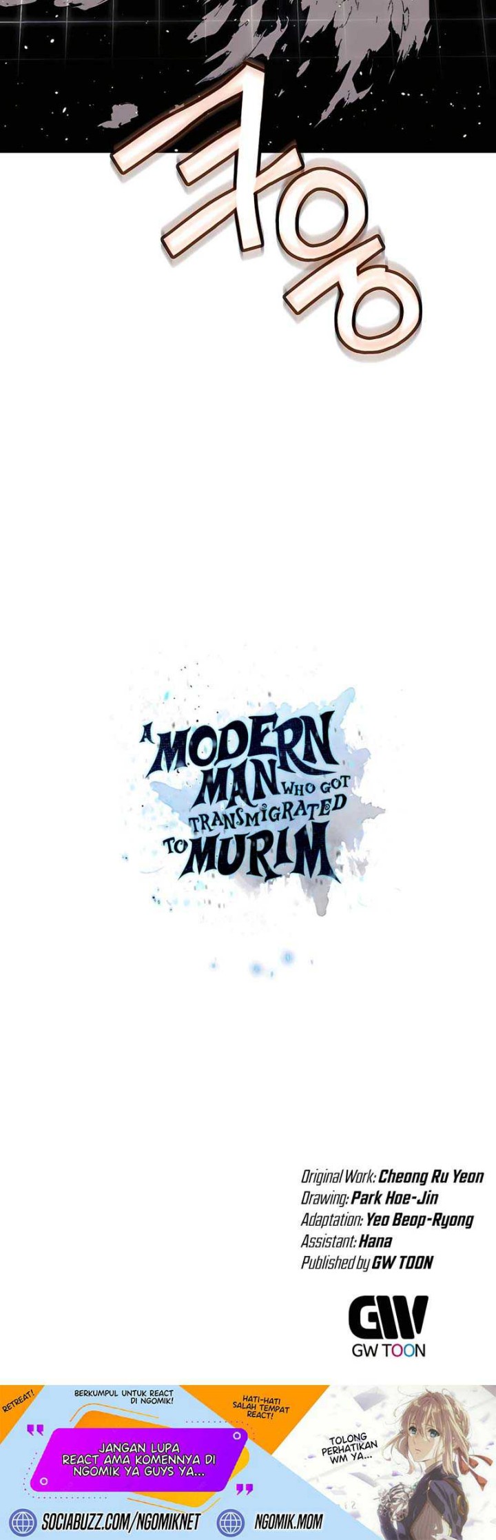 Modern Man Who Fall Into Murim Chapter 85