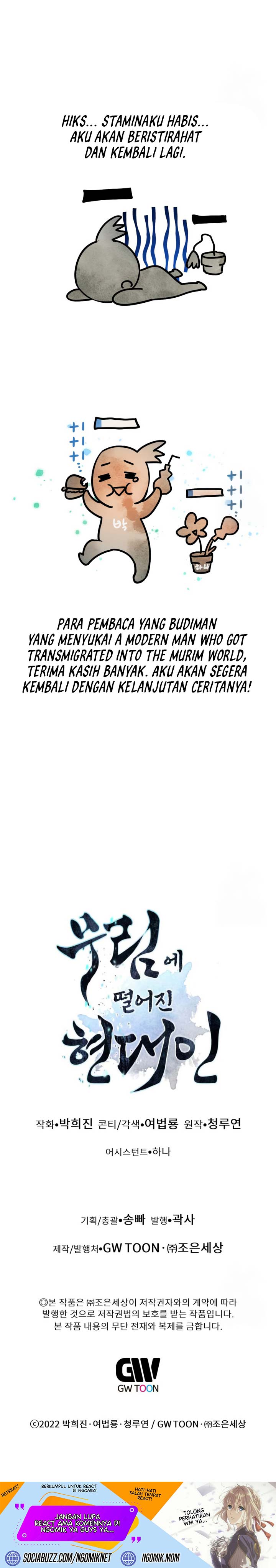 Modern Man Who Fall Into Murim