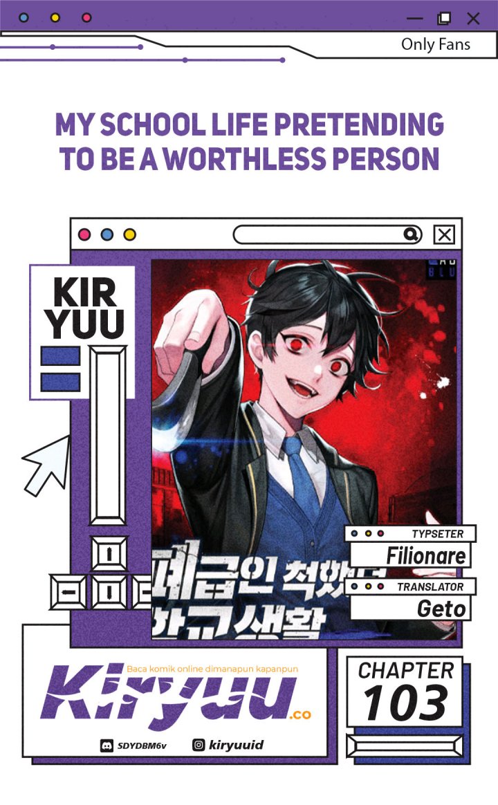 My School Life Pretending to Be a Worthless Person