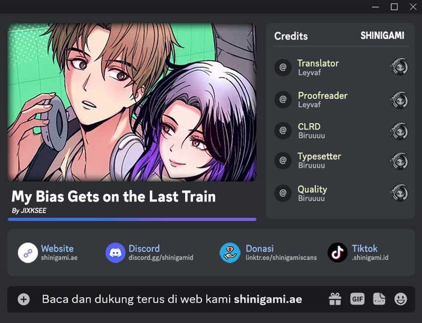 My Bias Gets on the Last Train