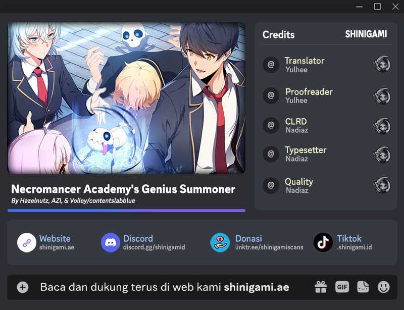 Necromancer Academy’s Genius Summoner Chapter 122