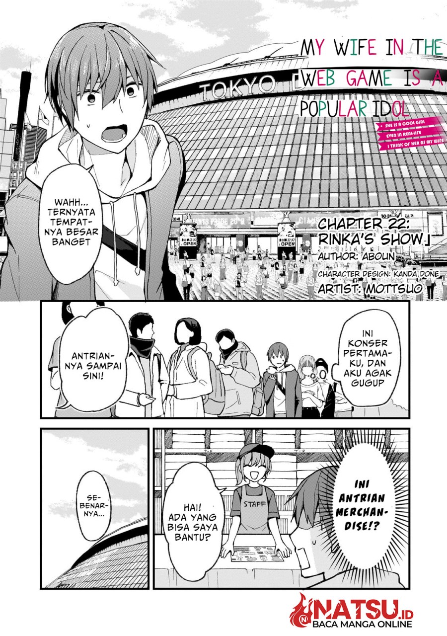 Netoge no Yome ga Ninki Idol datta Chapter 22