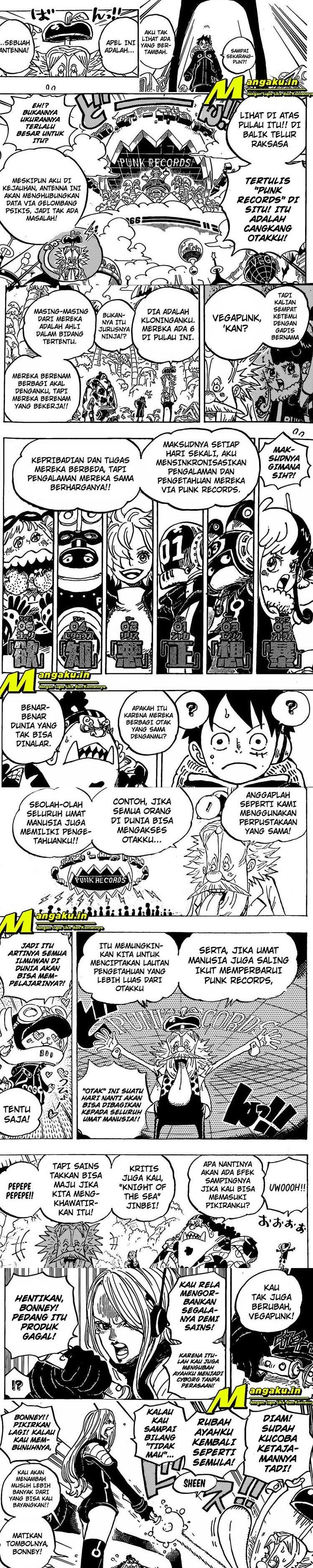 One Piece Chapter 1067