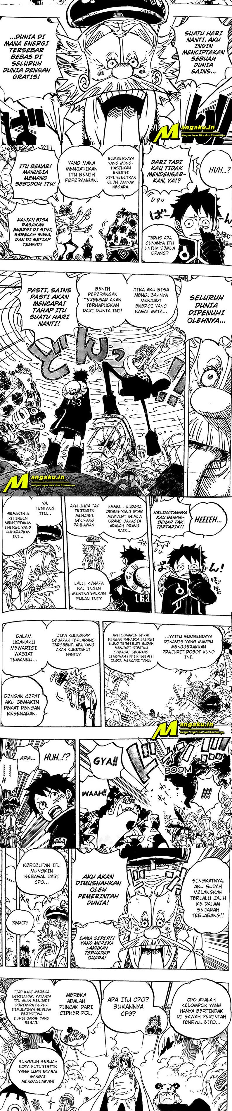 One Piece Chapter 1068