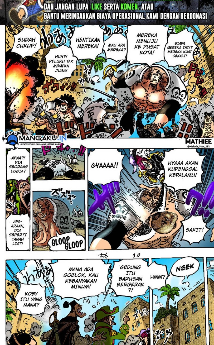 One Piece Chapter 1080