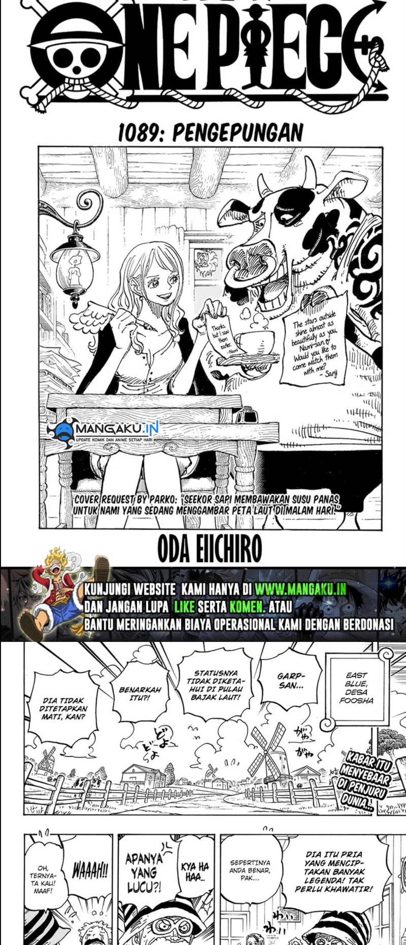 One Piece Chapter 1089