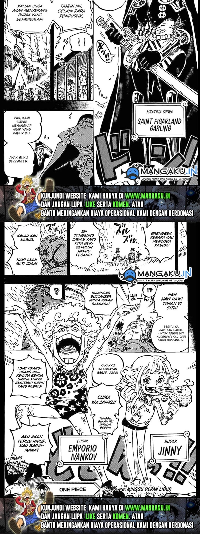 One Piece Chapter 1095