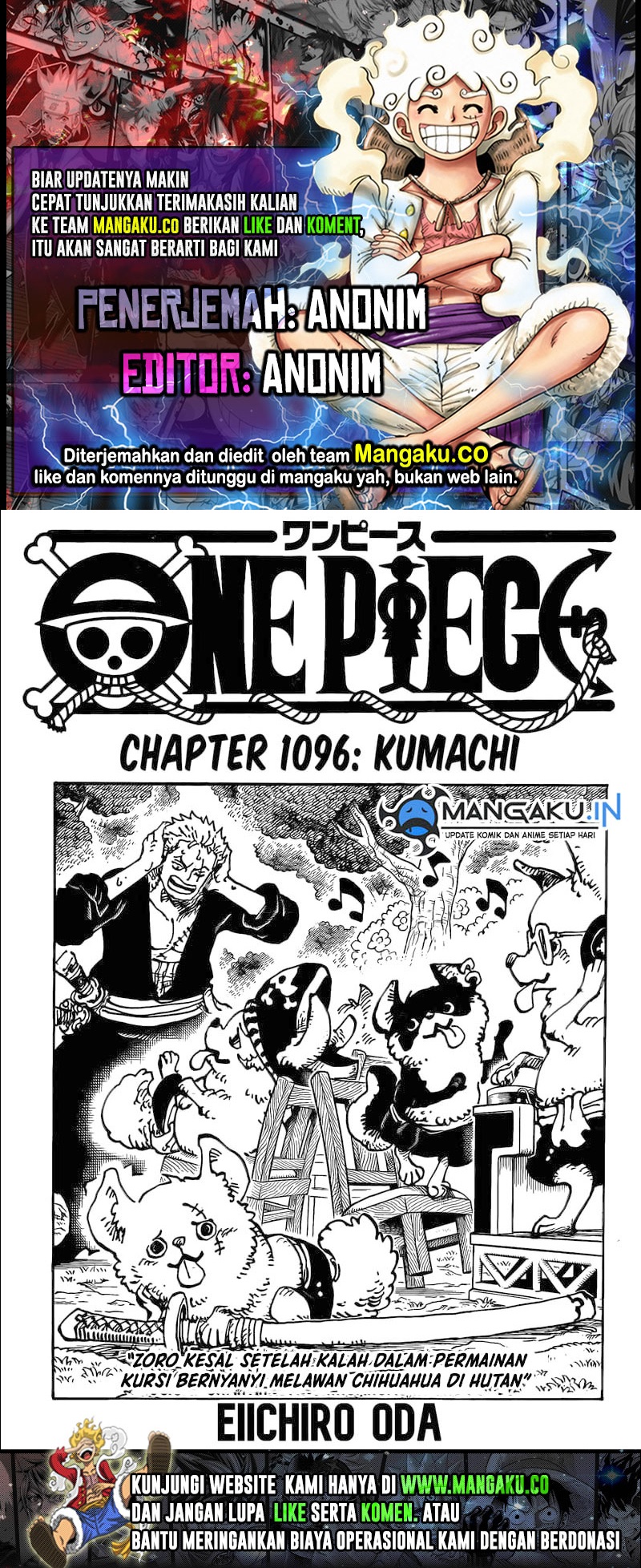 One Piece Chapter 1096