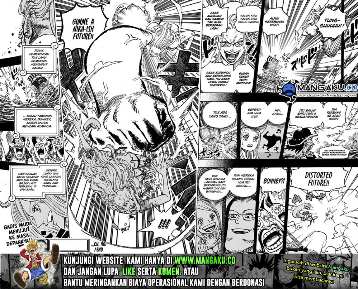 One Piece Chapter 1101