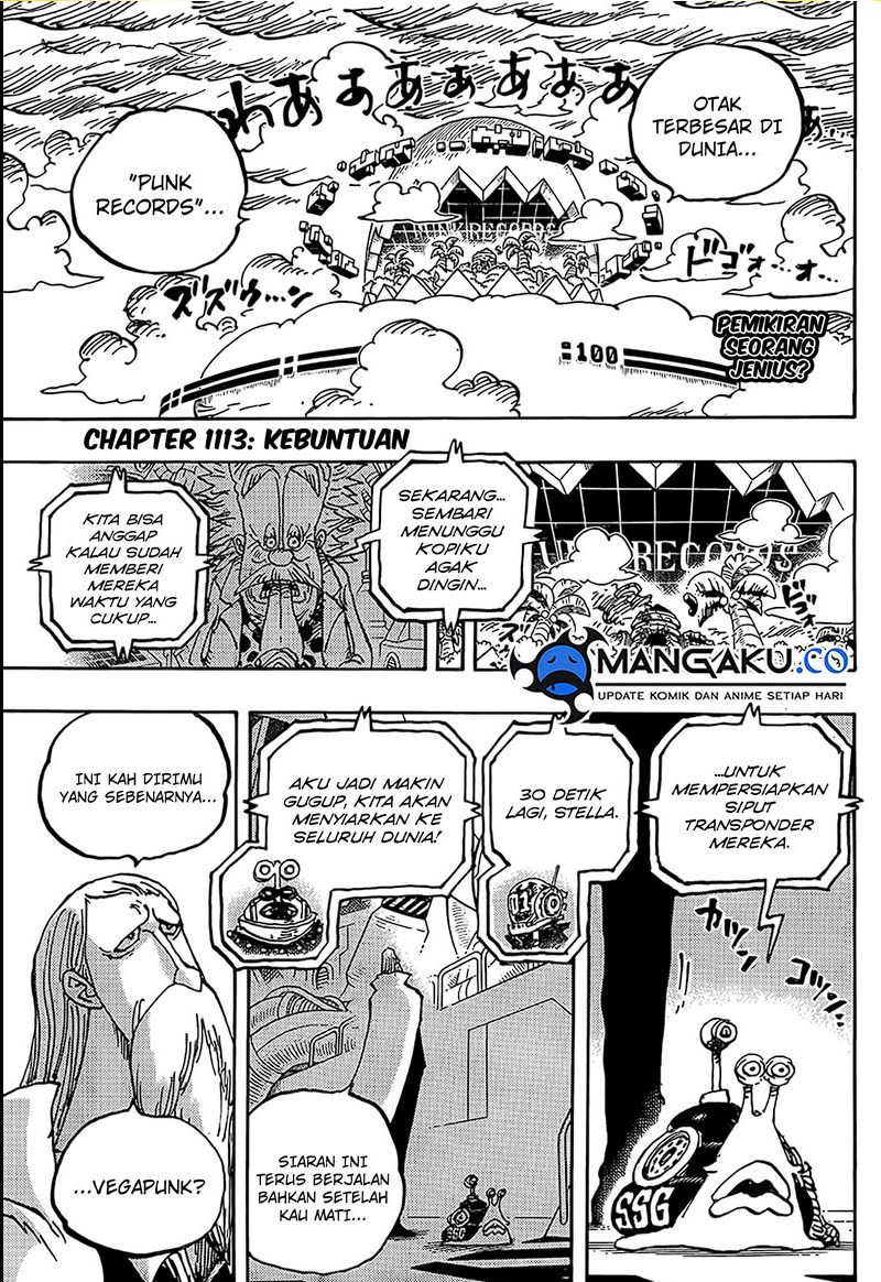 One Piece Chapter 1113