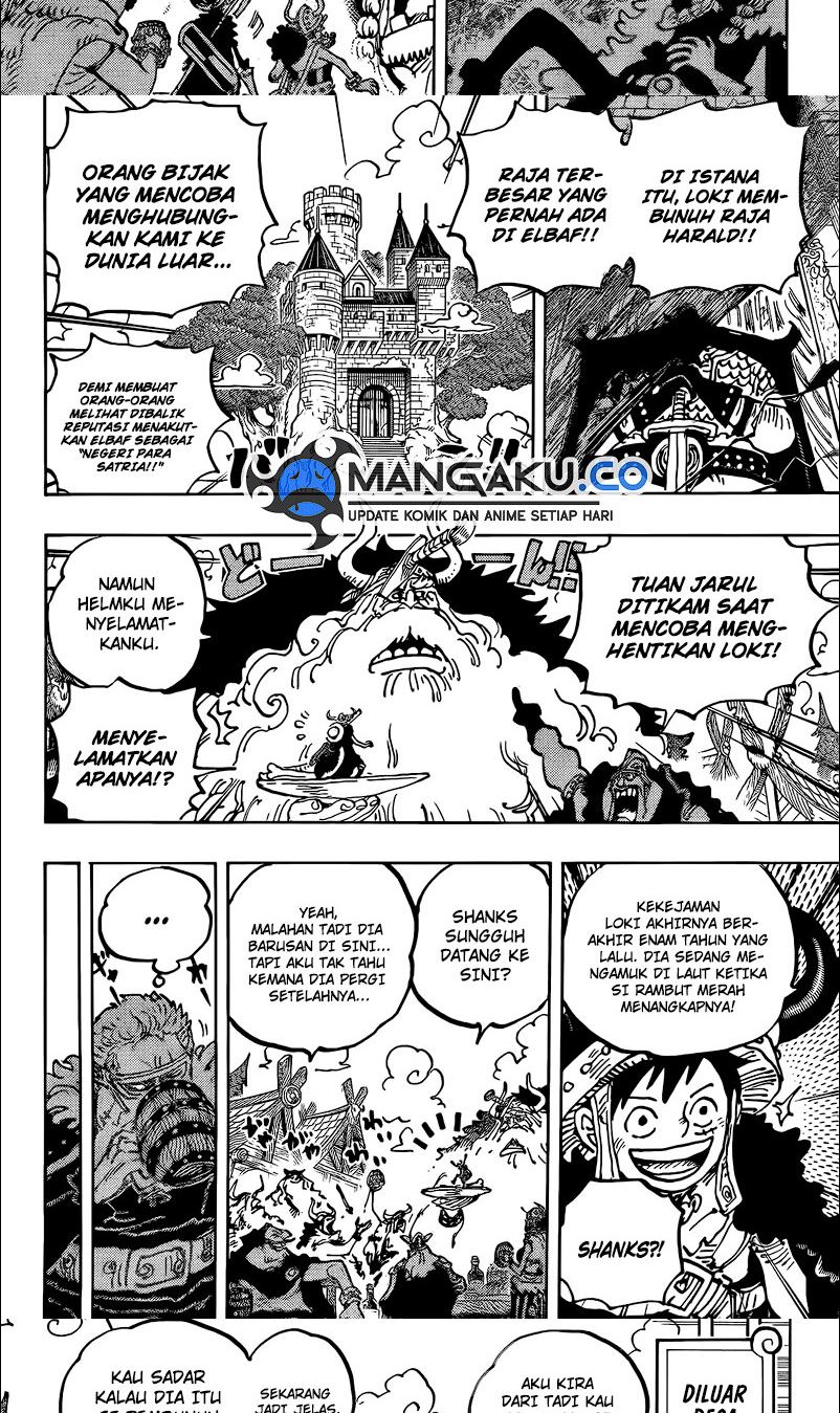 One Piece Chapter 1136