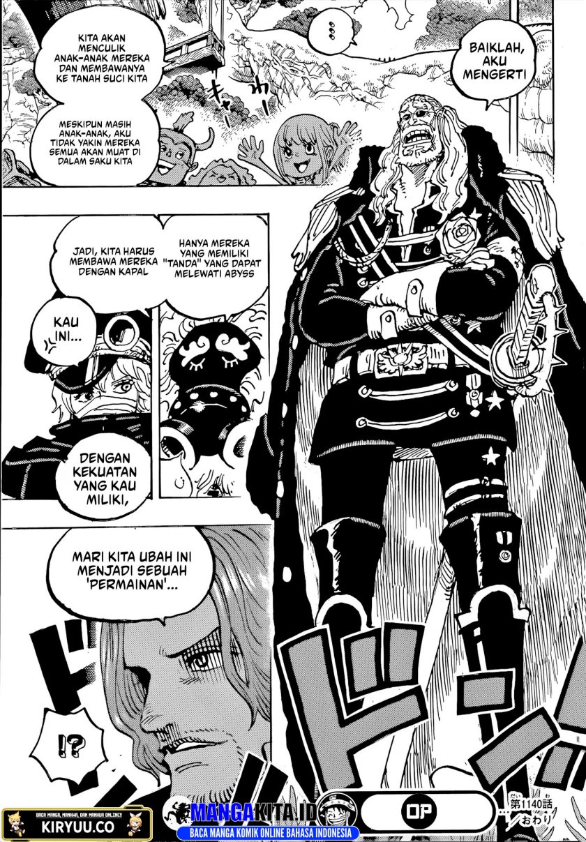 One Piece Chapter 1140