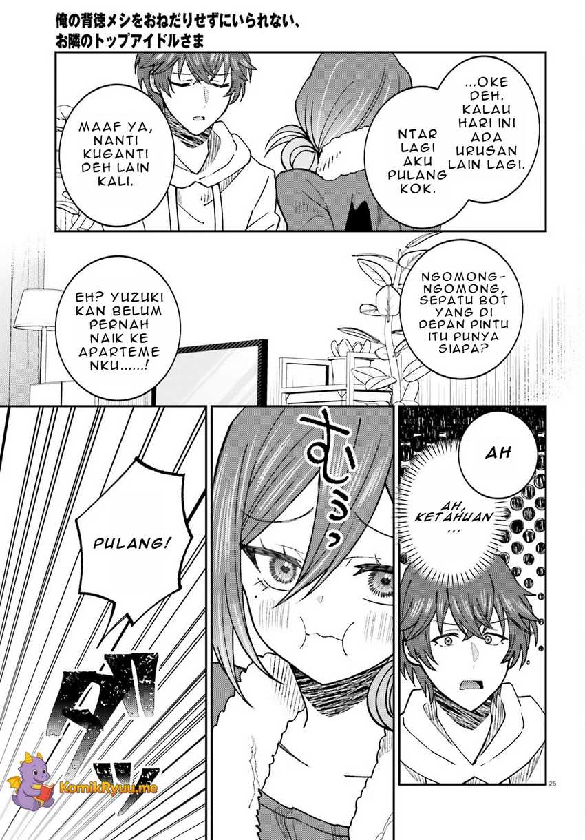 Ore no Haitoku Meshi o Onedari Sezu ni Irarenai Otonari no Top Idol-sama