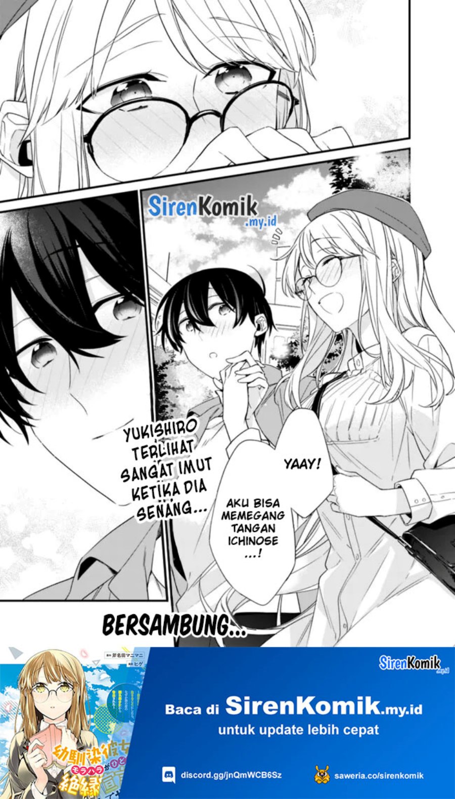 Osananajimi Kanojo no Morahara ga Hidoin de Zetsuen Sengen shite Yatta Chapter 22.1