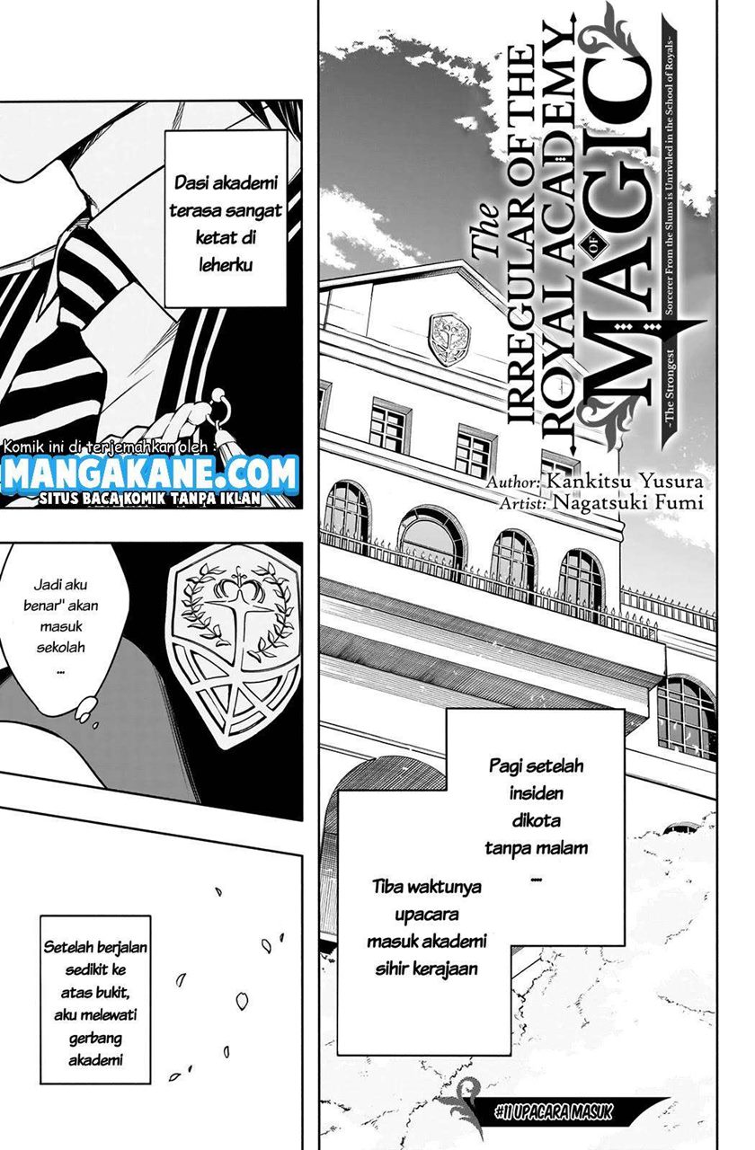 Ouritsu Mahou Gakuen no Saikasei: Slum Agari no Saikyou Mahoushi, Kizoku darake no Gakuen de Musou suru