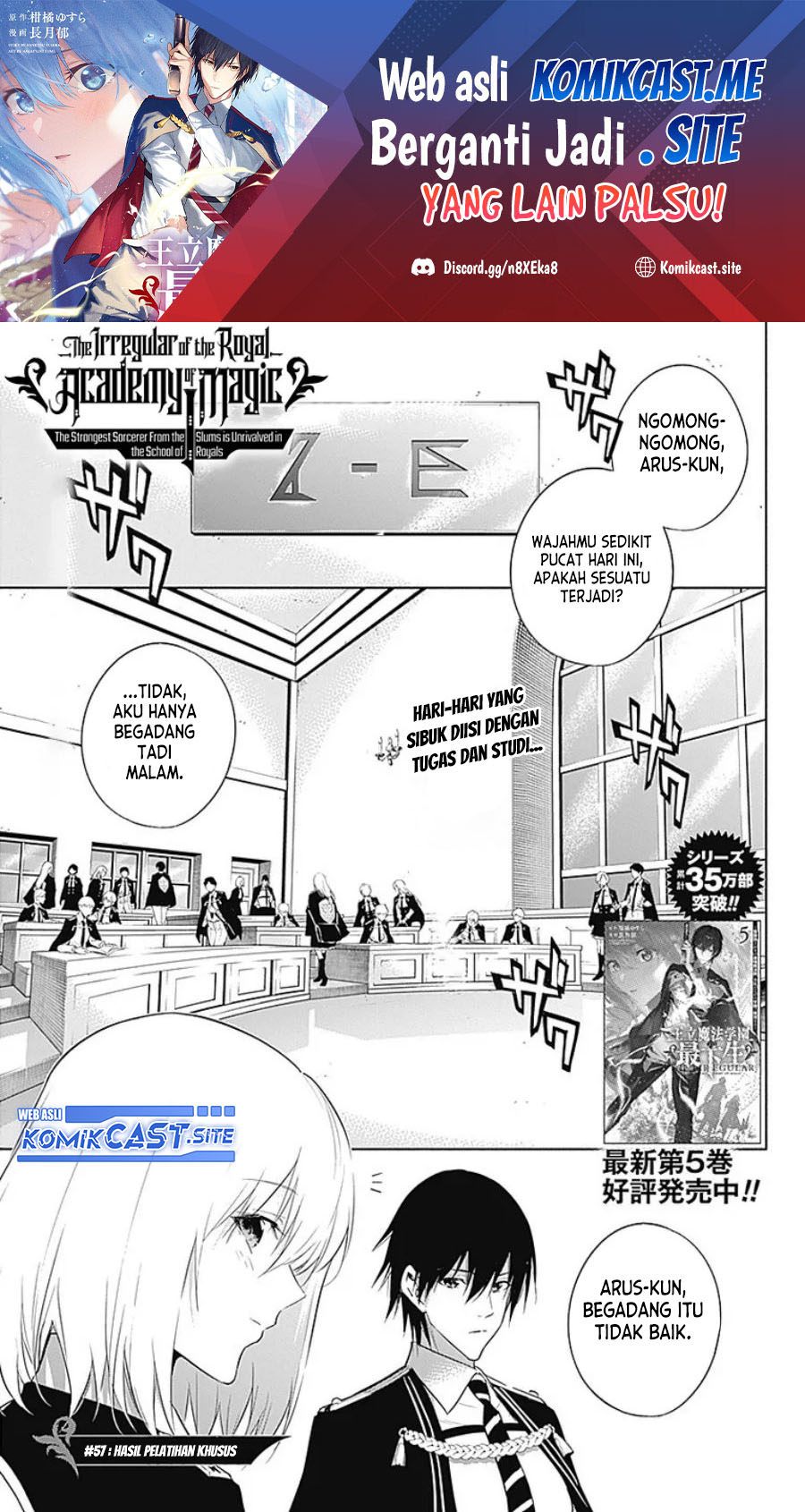 Ouritsu Mahou Gakuen no Saikasei: Slum Agari no Saikyou Mahoushi, Kizoku darake no Gakuen de Musou suru