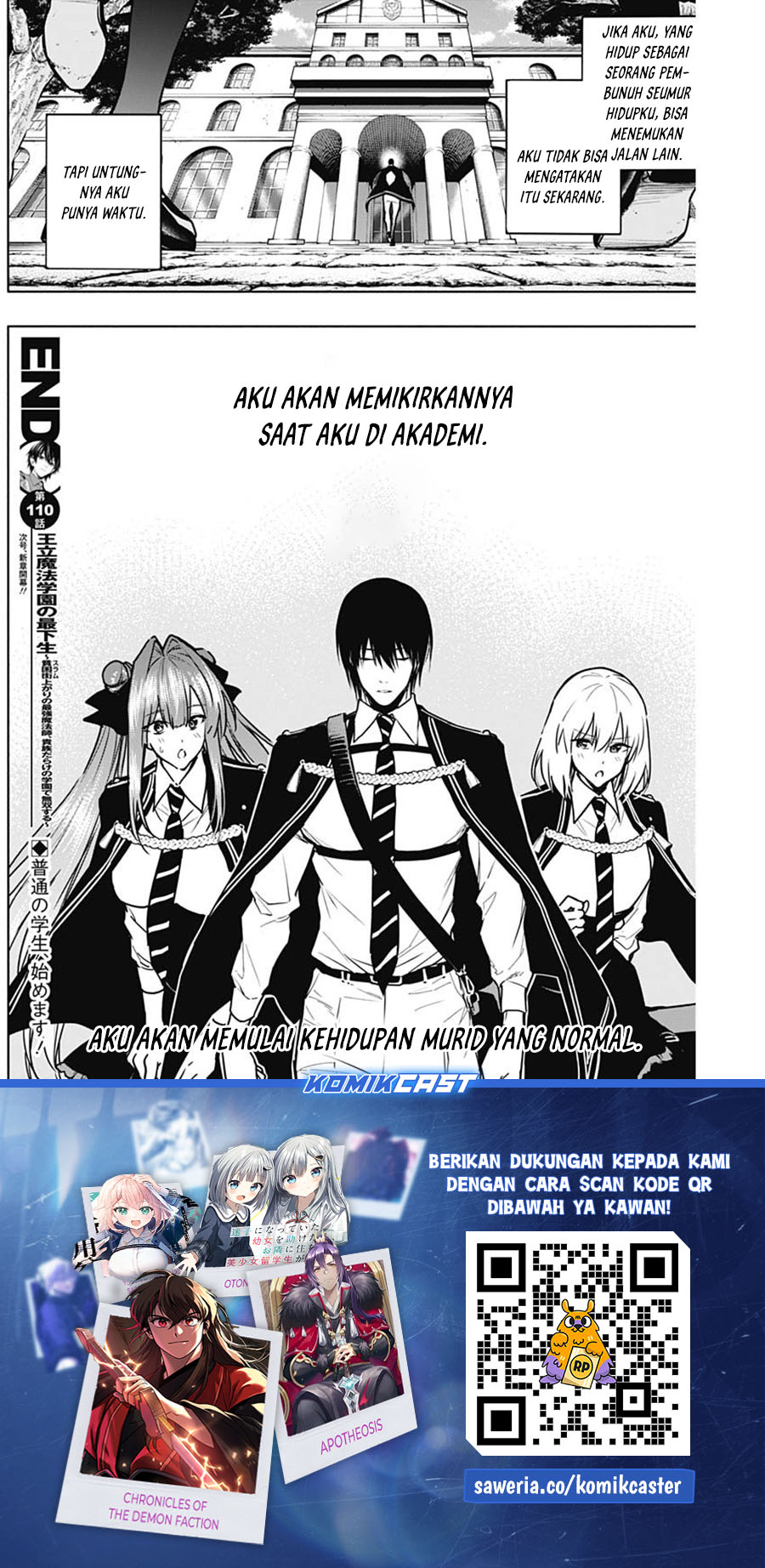 Ouritsu Mahou Gakuen no Saikasei: Slum Agari no Saikyou Mahoushi, Kizoku darake no Gakuen de Musou suru