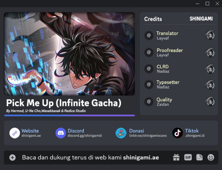 Pick Me Up, Infinite Gacha Chapter 133