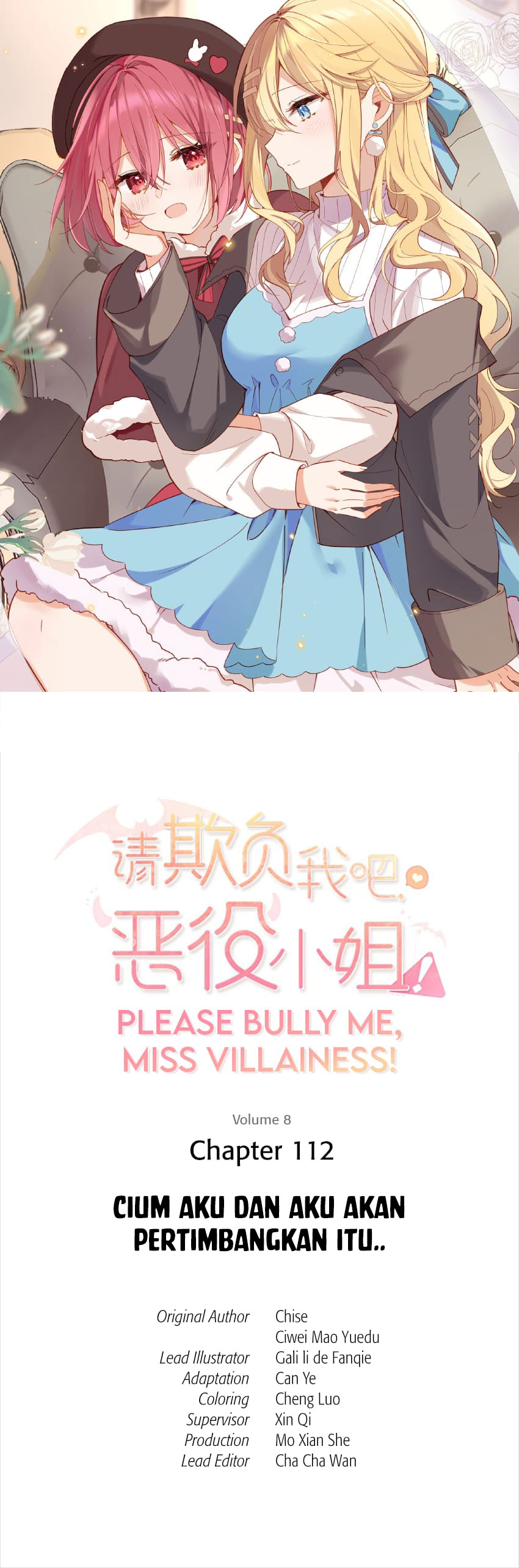 Please Bully Me, Miss Villainess!