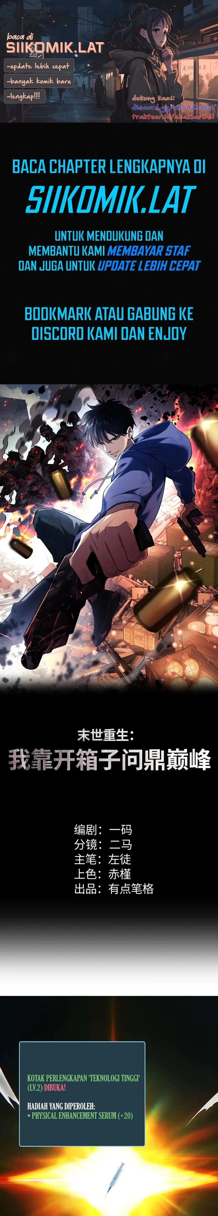 Rebirth in the Apocalypse: I Reach the Top by Opening Boxes