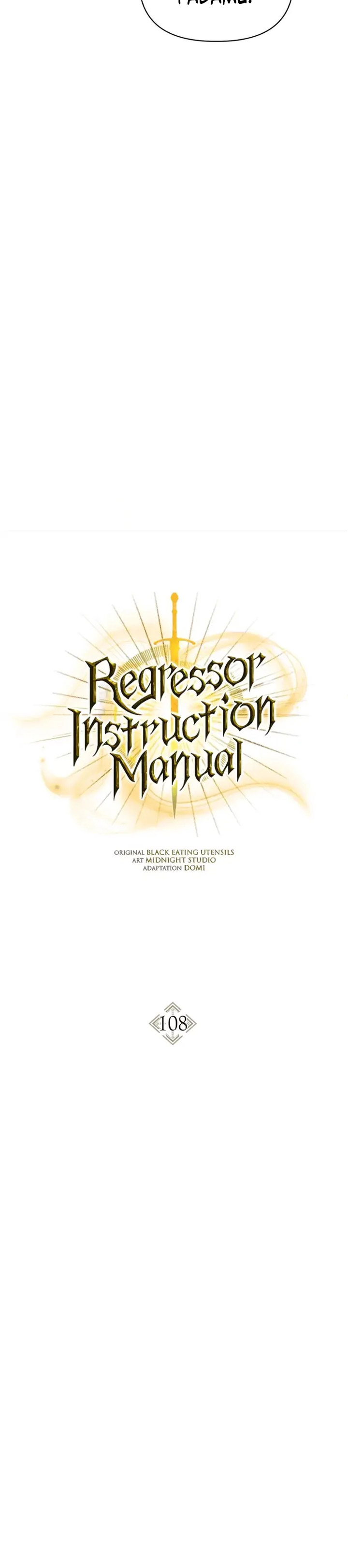 Regressor Instruction Manual