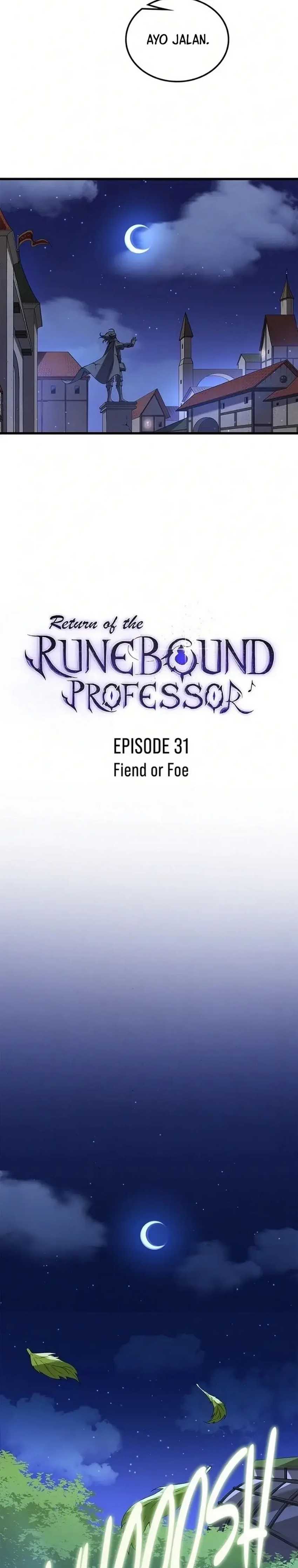 Return of the Runebound Professor