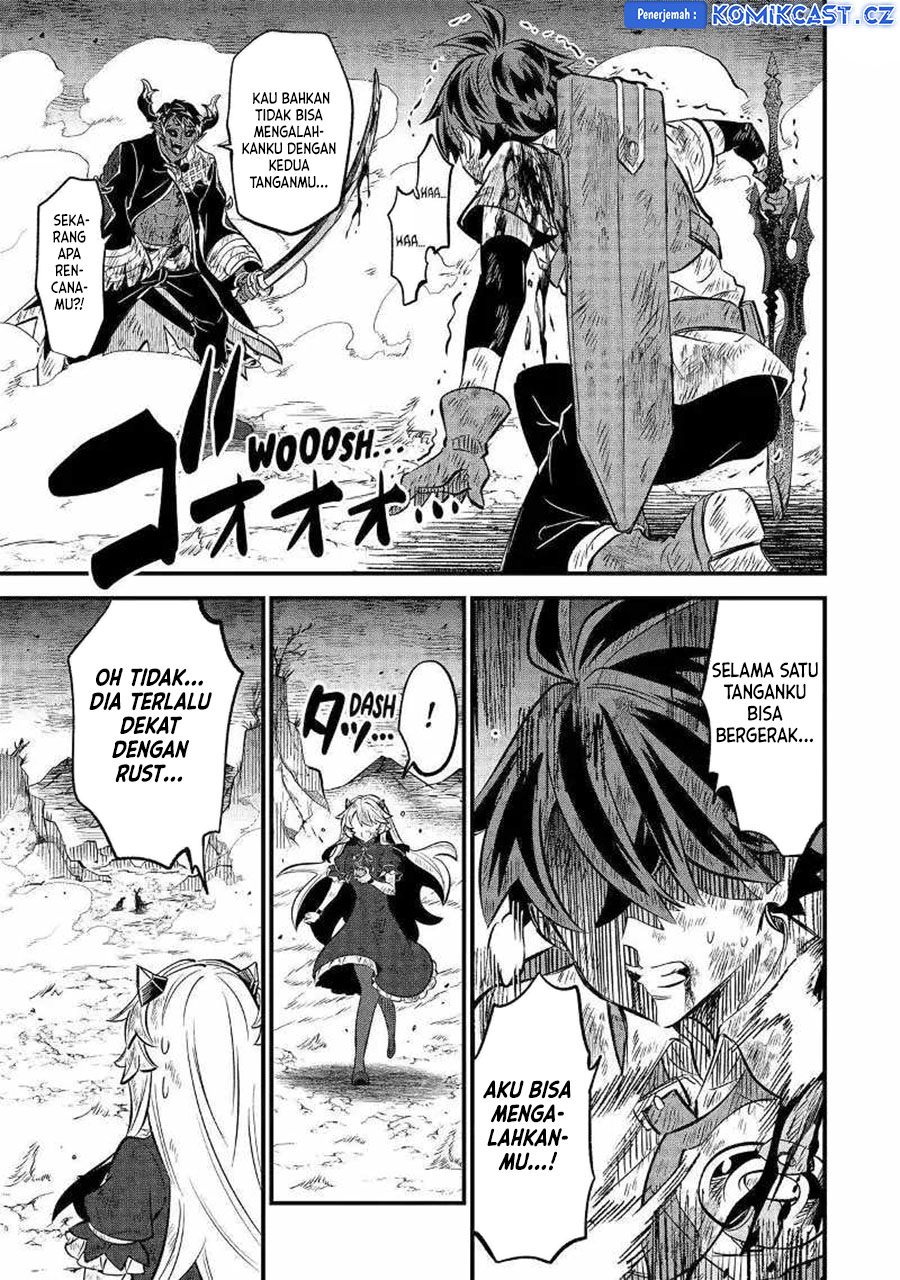 Sabitsuita Ken wo Tameshi ni Kyouka Shite Mitara, Tondemonai Maken ni Bakemashita Chapter 15