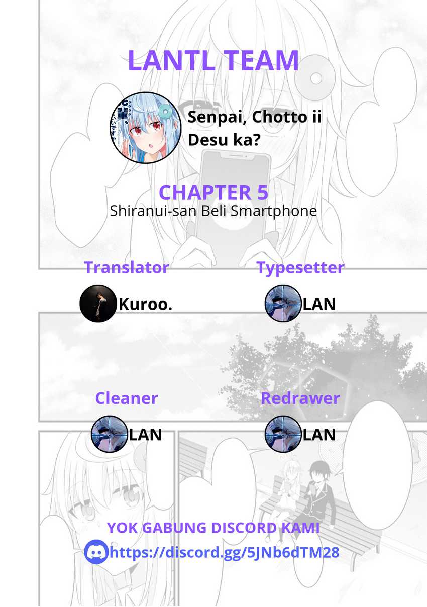Senpai, Chotto ii Desu ka?