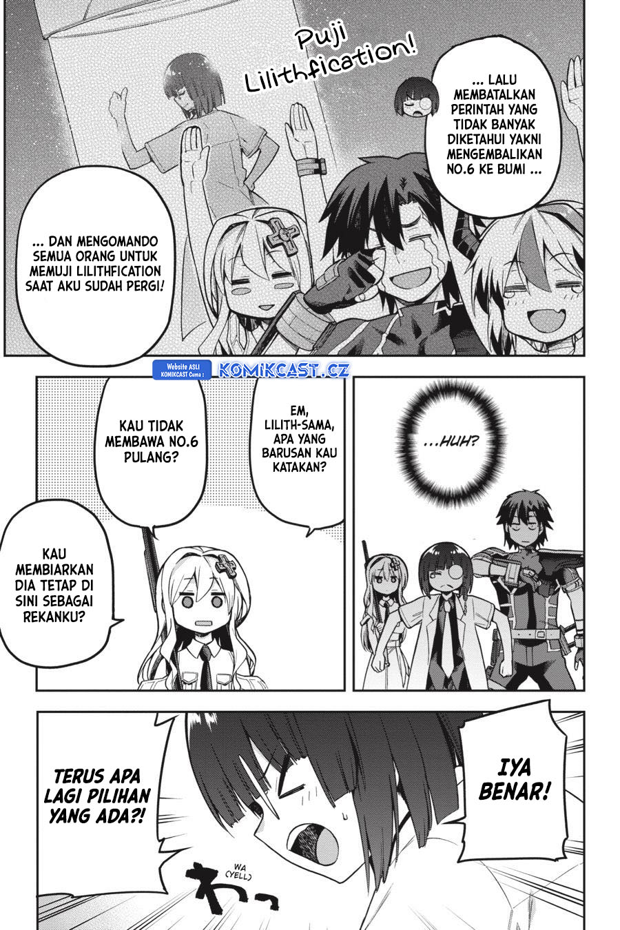 Sentouin, Hakenshimasu! Chapter 49