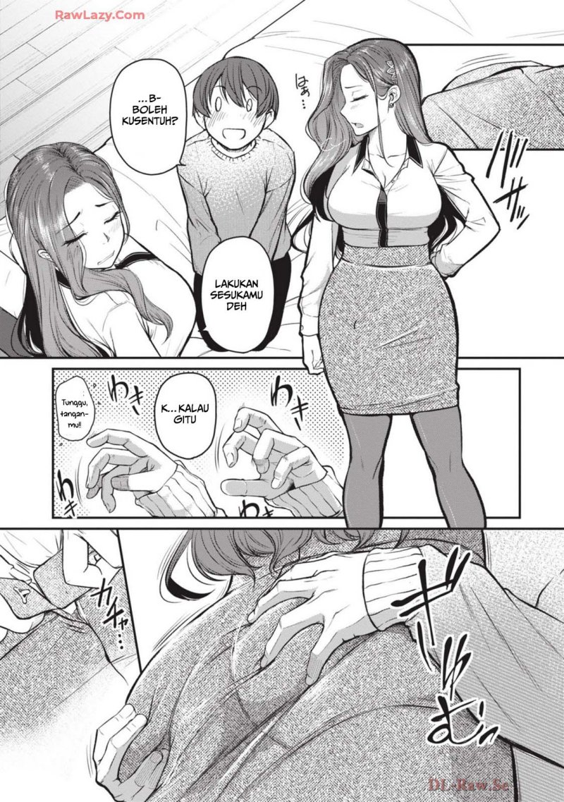 Shigoto Kaeri, Dokushin no Bijin Doushi ni Tanomarete