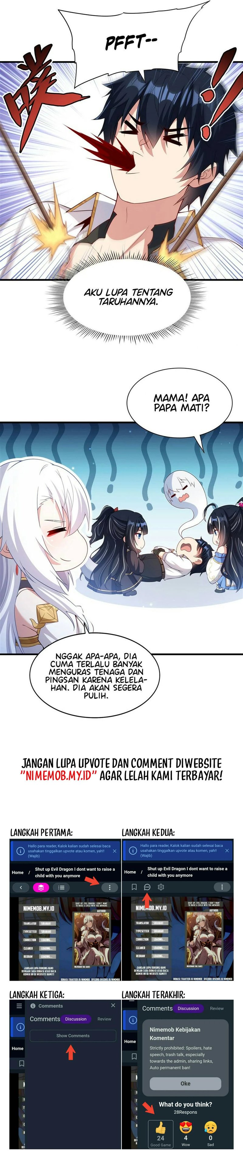 Shut Up, Evil Dragon! I don’t want to raise a child with you anymore