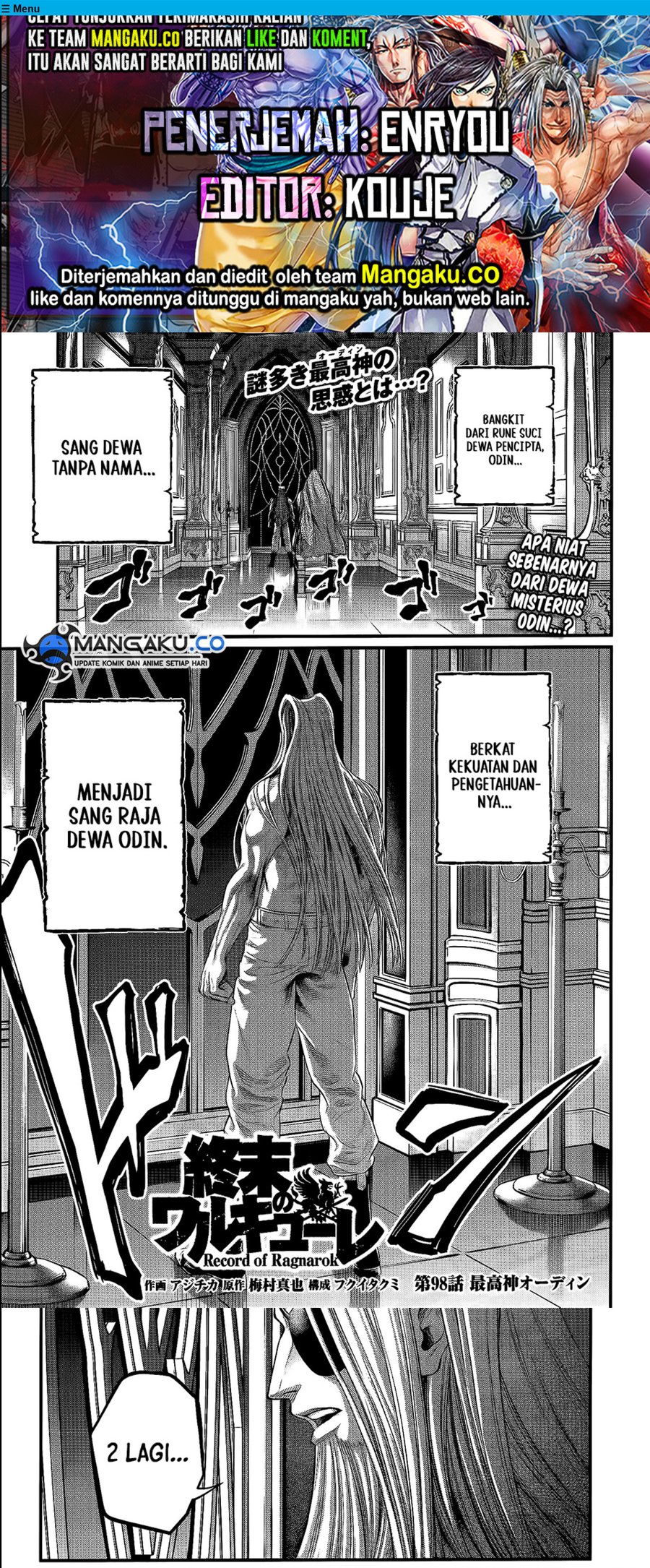 Shuumatsu no Valkyrie