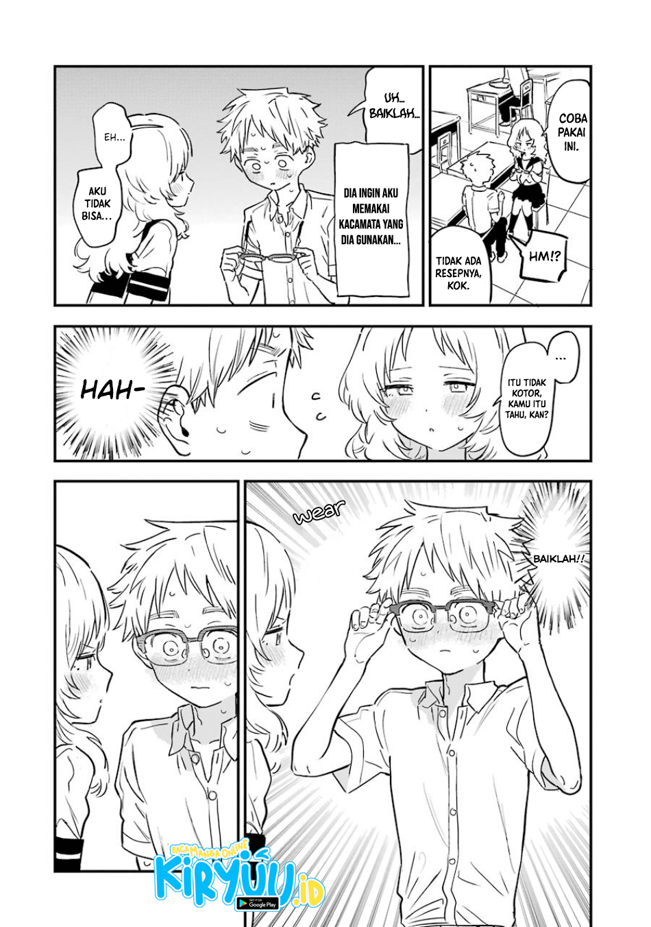 Sukinako ga Megane wo Wasureta