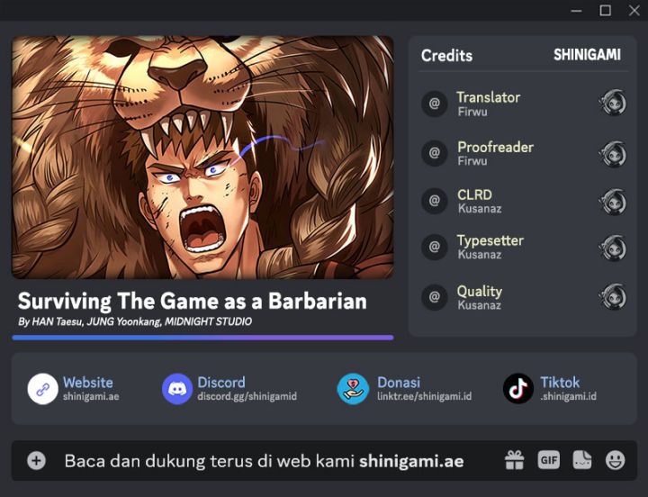 Survive as a Barbarian in the Game