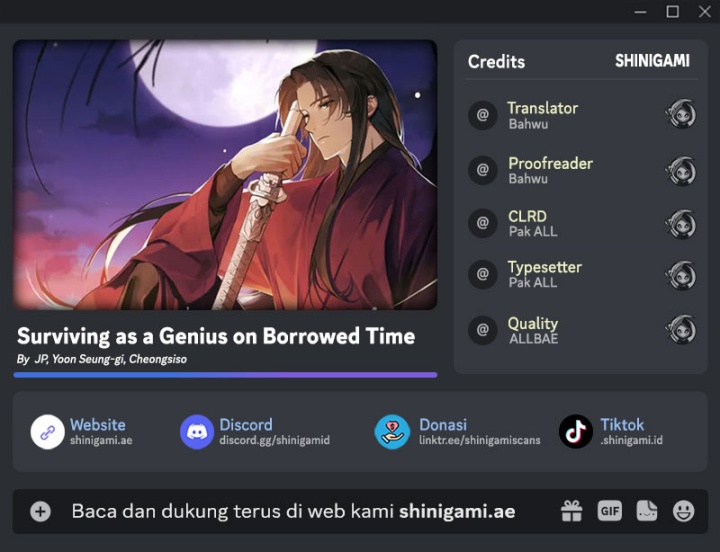Surviving as a Genius on Borrowed Time