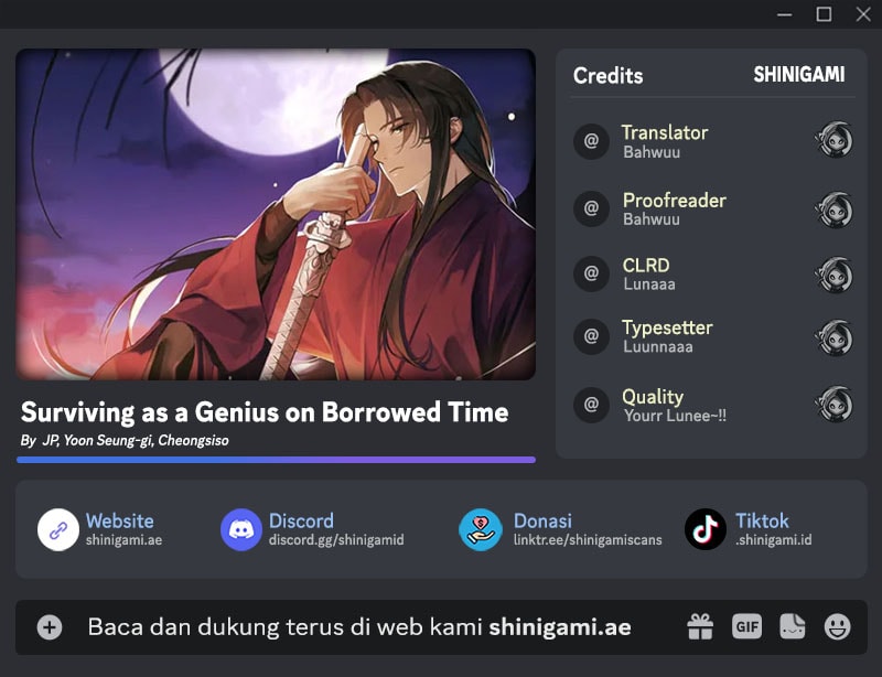 Surviving as a Genius on Borrowed Time
