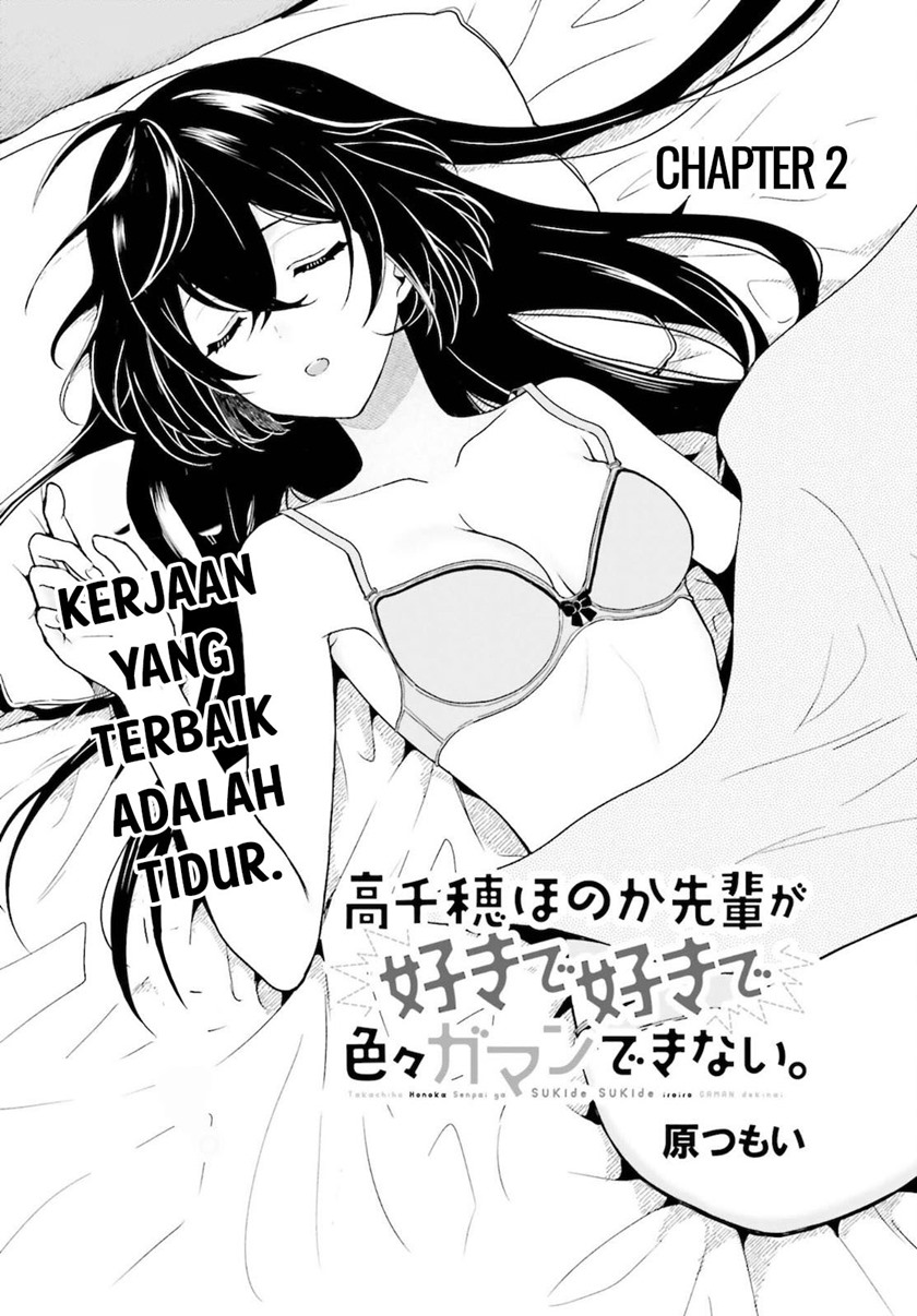 Takachiho Honoka-senpai ga SUKIde SUKIde Iroiro Gamandekinai.