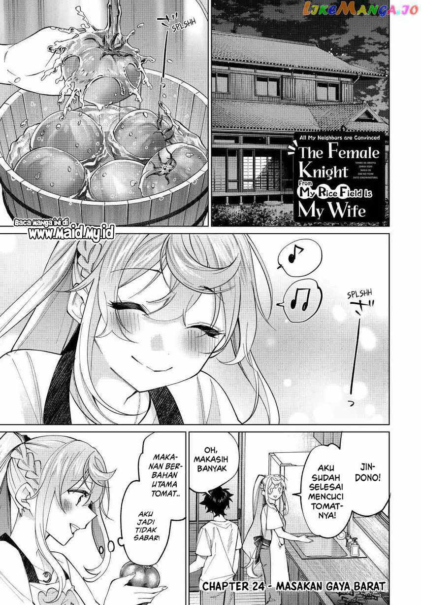 Tanbo de Hirotta Onna Kishi, Inaka de Ore no Yome da to Omowareteiru