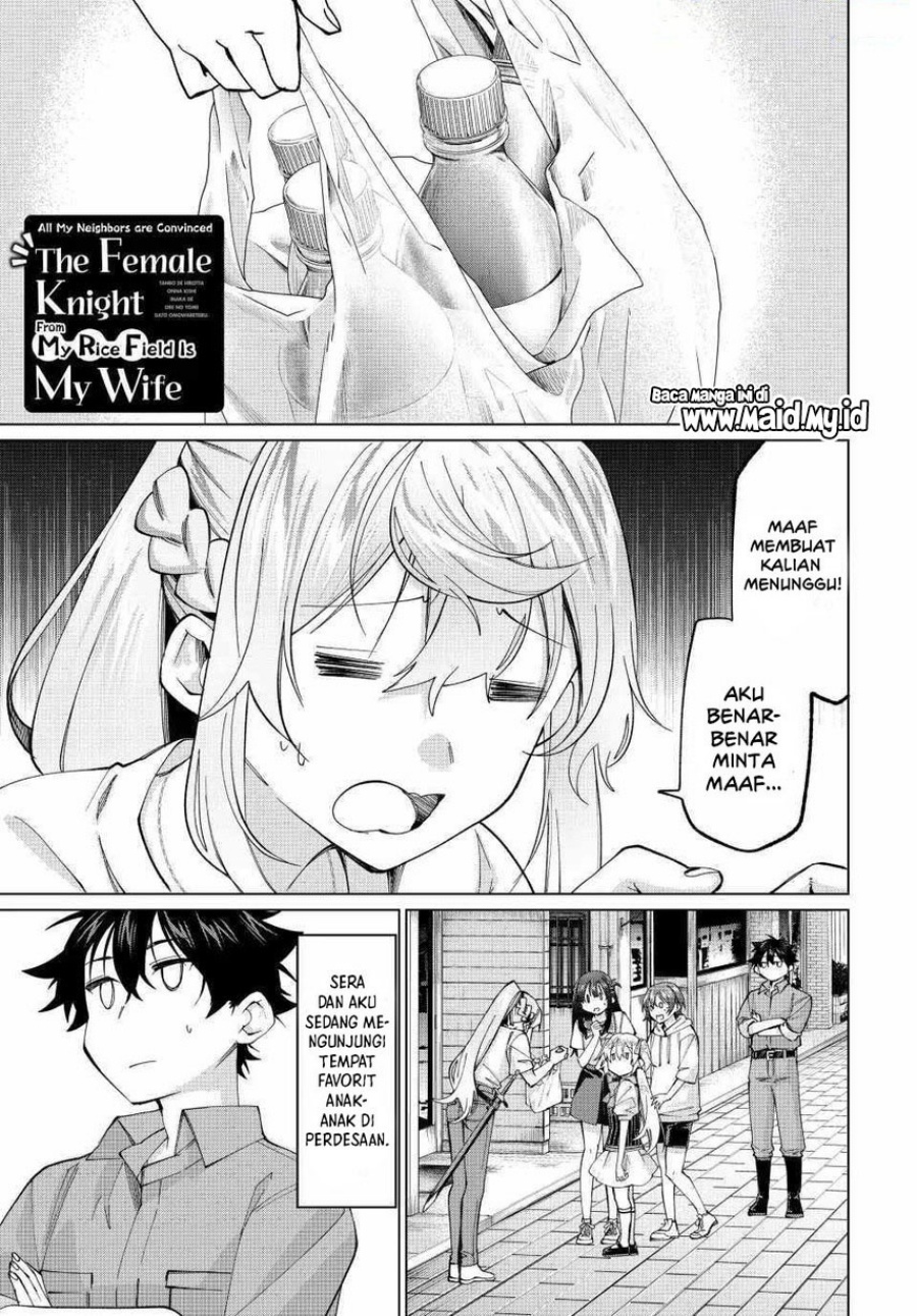 Tanbo de Hirotta Onna Kishi, Inaka de Ore no Yome da to Omowareteiru