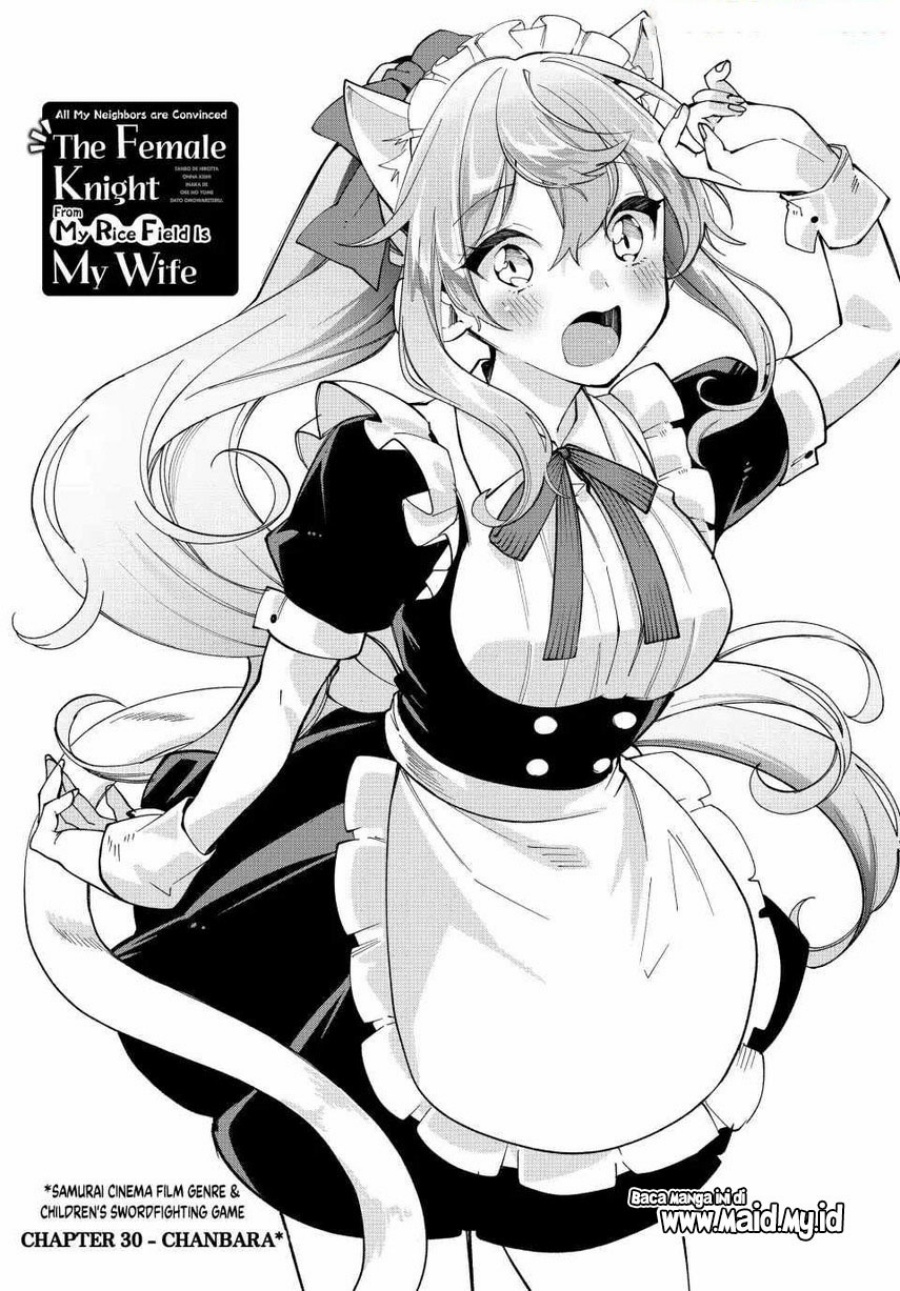 Tanbo de Hirotta Onna Kishi, Inaka de Ore no Yome da to Omowareteiru