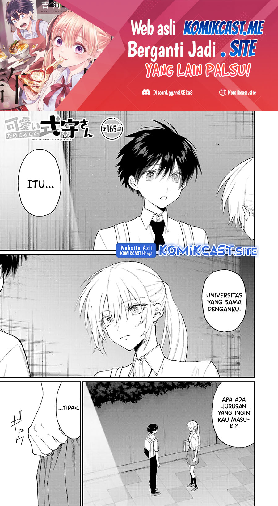 That Girl Is Not Just Cute (Shikimori’s Not Just a Cutie) Chapter 165