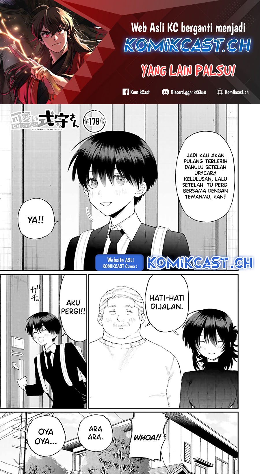 That Girl Is Not Just Cute (Shikimori’s Not Just a Cutie) Chapter 178