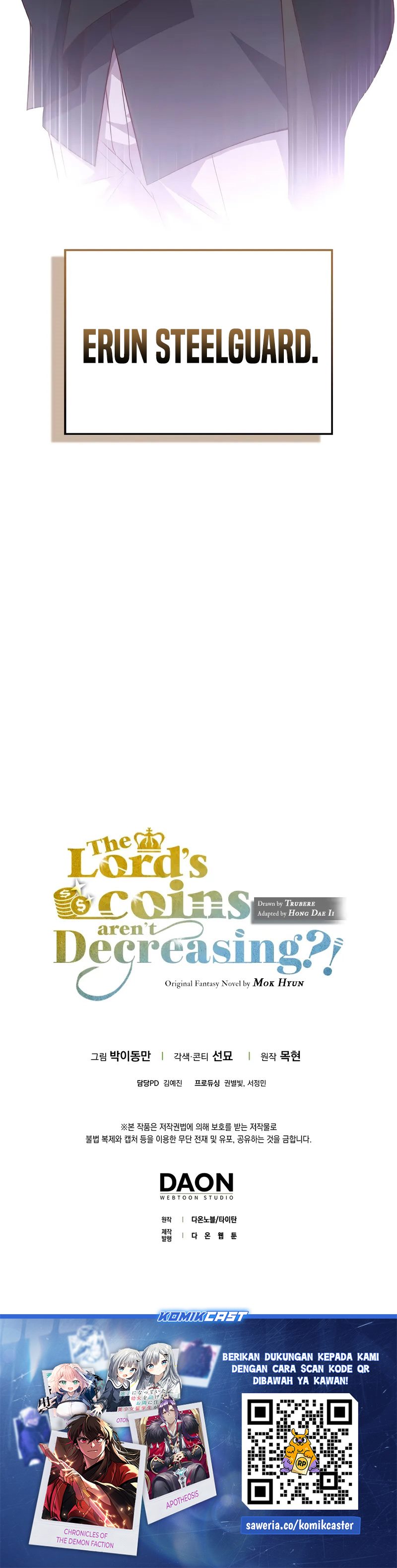 The Lord’s Coins Aren’t Decreasing?
