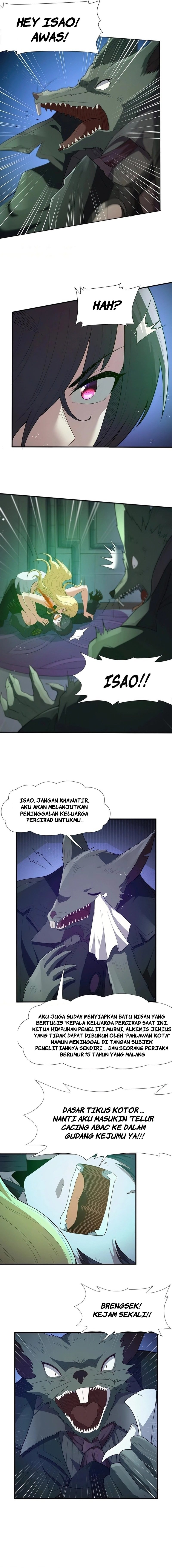 The Evil Alchemist Can’t Handle His Own Experiment