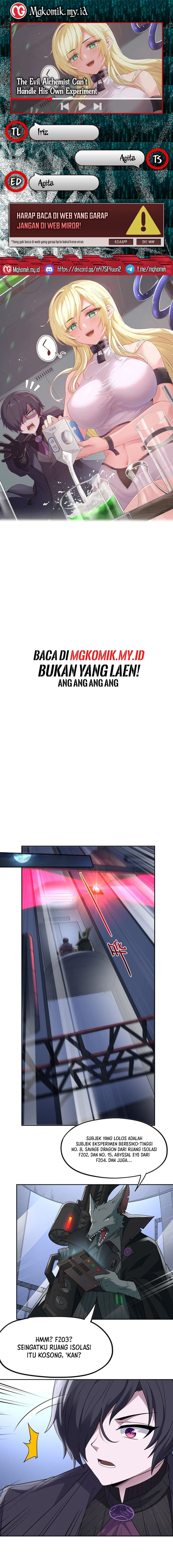The Evil Alchemist Can’t Handle His Own Experiment