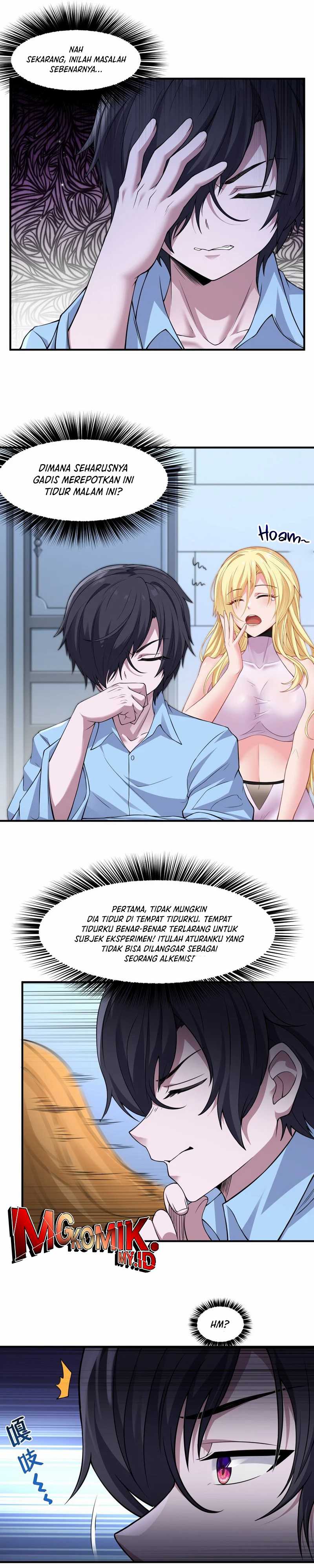 The Evil Alchemist Can’t Handle His Own Experiment