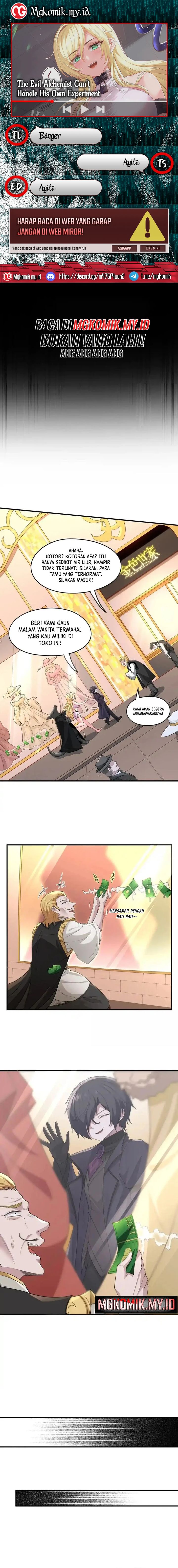 The Evil Alchemist Can’t Handle His Own Experiment