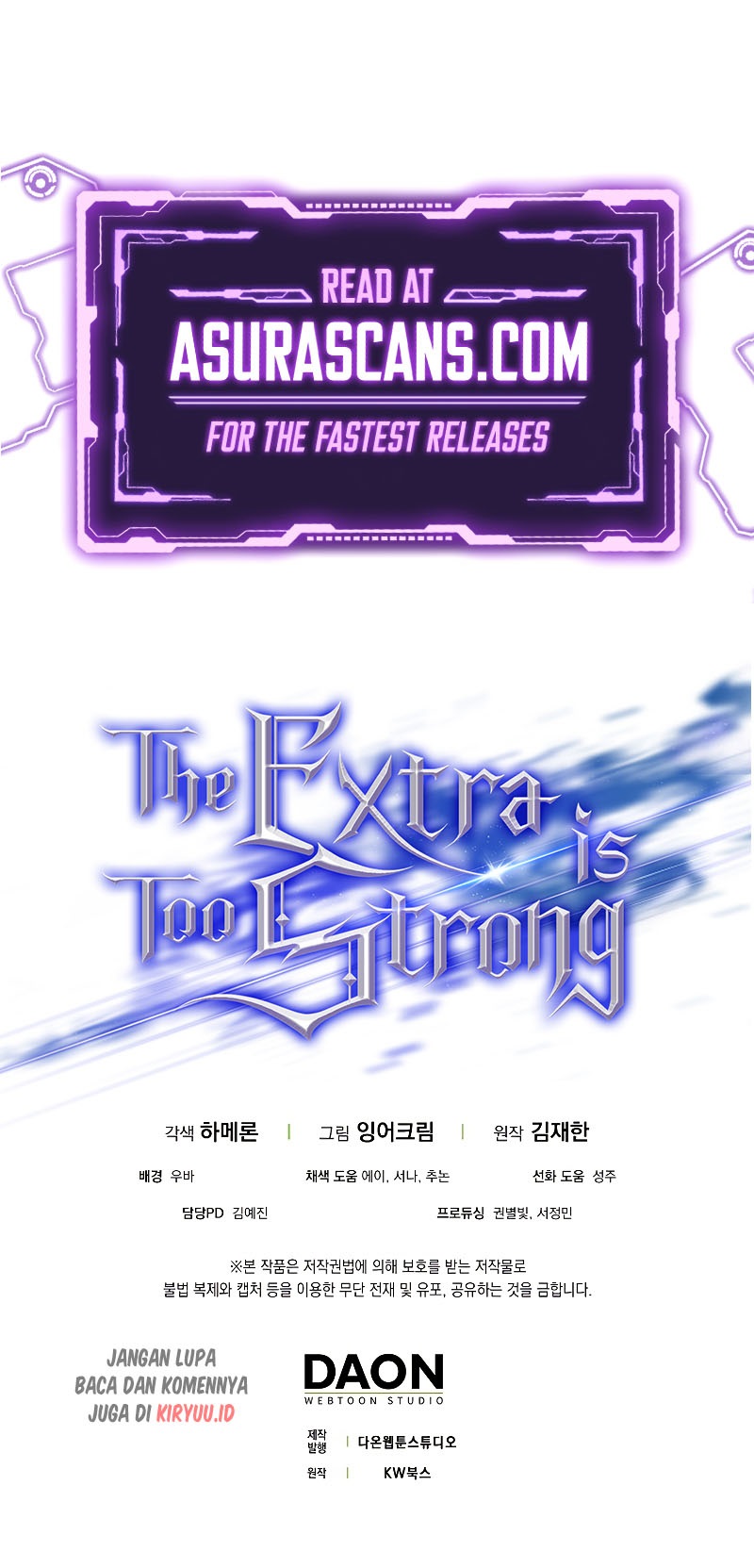 The Extra is Too Strong