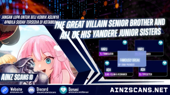 The Great Villain Senior Brother and All of His Yandere Junior Sisters Chapter 100