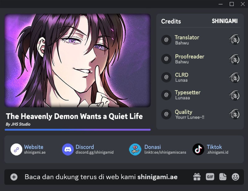 The Heavenly Demon Wants A Quiet Life